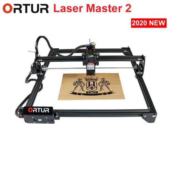 

printers ortur laser master 2 32bits motherboard engraving cutting machine high precision fast carving for diy 7w 15w 20w