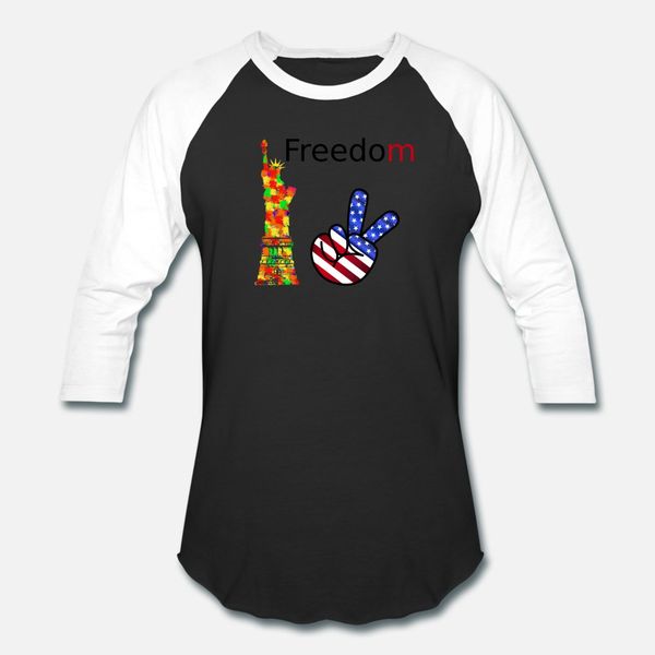 

usa свобода нам ny свобода мира тенниски мужчины печать футболки o-neck natural graphic basic spring стандартной рубашки