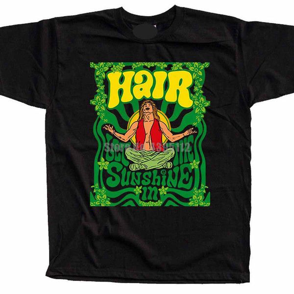 

hair musical movie poster men's white t-shirt casual tshirts clothes t-shirts corgi shirt man 2020 tmzfms