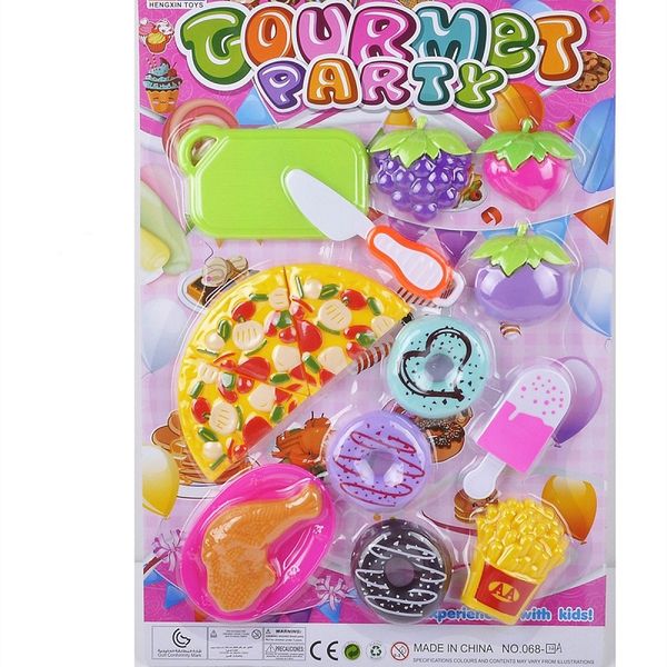 

11 set portable plastic chenghai educational custom christmas day gift toys for preschool kitchen toys boy
