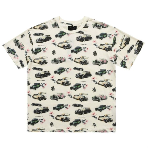 

2020 mens designer t shirt тонкая версия мода формальных рубашки представляет с короткими рукавами представляют classic car printing street, White;black