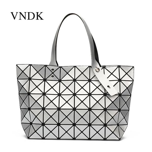 

leather luggage tag20202020 summer new style handbag korean-style womens fashion handbag geometric folding womens handbag non-mainstream bag