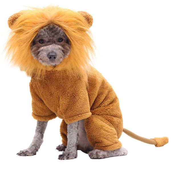 

одеваем осень зима собаки костюм толстовка парик одежда украшения партии pet soft