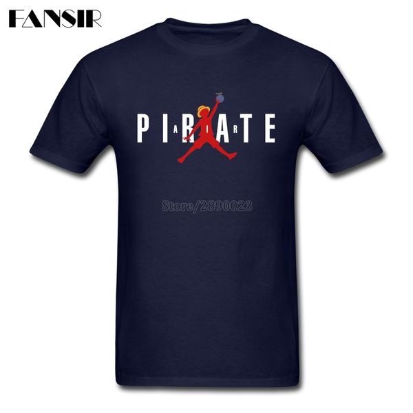 

vintage t shirts men boy cotton short sleeve one piece anime air pirate guys clothes men t-shirt