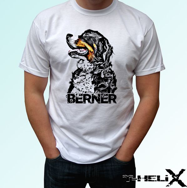 

berner head - dog t shirt tee bernese mountain - mens womens kids baby sizes