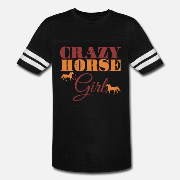 

crazy horse girl rider horseback riding stable t shirt men design 100% cotton plus size 3xl slim fitness comfortable spring autumn shirt