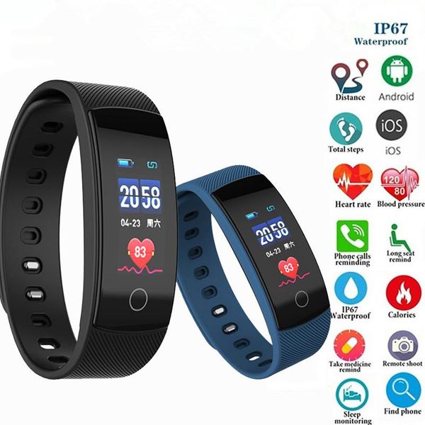 

cgjxscgjxsqs80 plus smart band blood pressure measure heart rate monitor pedometer watch pulse fitness tracker intelligent bracelet