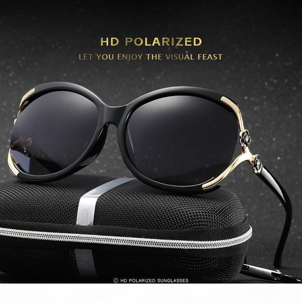 

2017 the new women's polarizing sunglasses are a classic pair of glasses with a pair of 858 sunglasses, White;black
