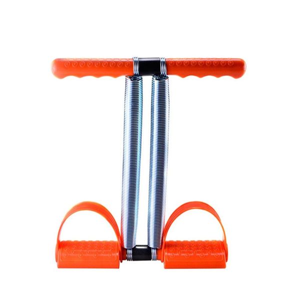

double spring pull machine legging machine for men and women multi-functional exercise tension rope home fitness equipment