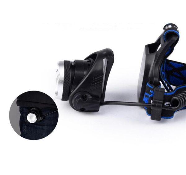 

pockeman 7000lm t6 / l2 led headlamp waterproof zoomable waterproof head torch head lamp fishing hunting light