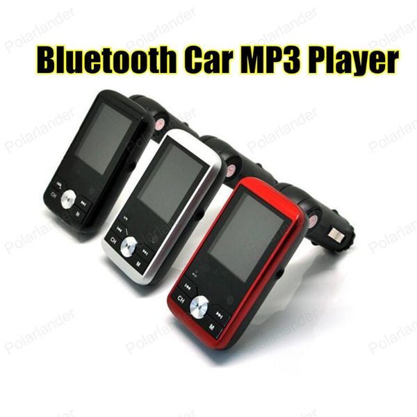 

lcd display car mp3 player bluetooth fm transmitter fm modulator handscar kit usb charger