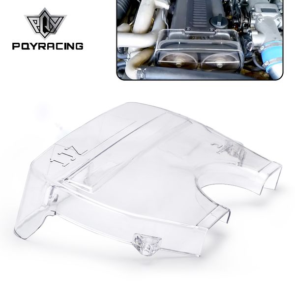 PQY - Copertura trasparente dell'ingranaggio della camma della cinghia dentata della puleggia per Toyota Supra 1JZ JZA70 Soarer Cresta PQY-6336