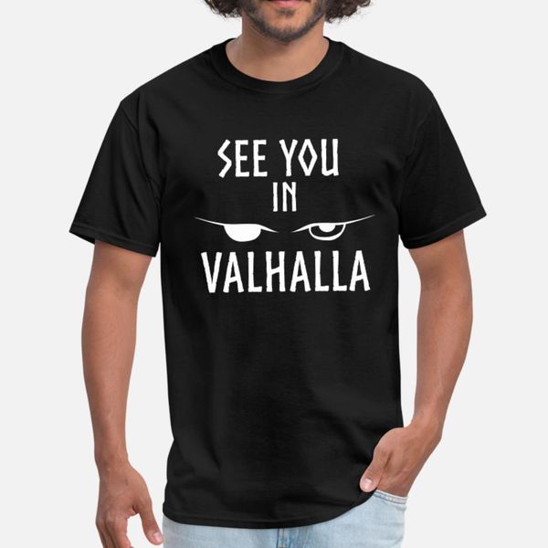 

see you in valhalla vikings odin t shirt men cute cotton euro size s-3xl cute fashion summer style natural shirt