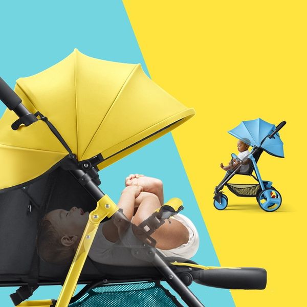 

the spacious and lightweight stroller is only 5.9kg
