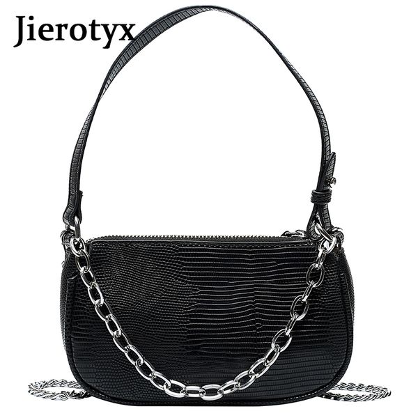 

jierotyx designer women bag chain shoulder strap multifunctional women shoulder bags female leather crossbody bag