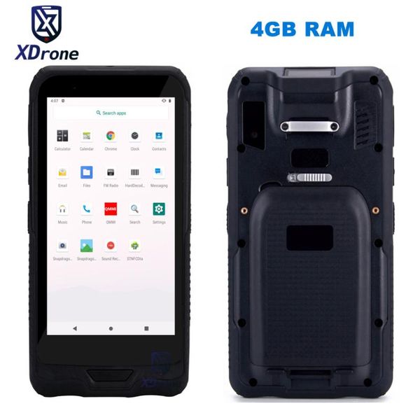 

original kcosit g66 android 9.0 tablet mini pc mobile computer qualcomm 6" 4gb ram 64gb rom ip65 waterproof 4g lte scanner pda