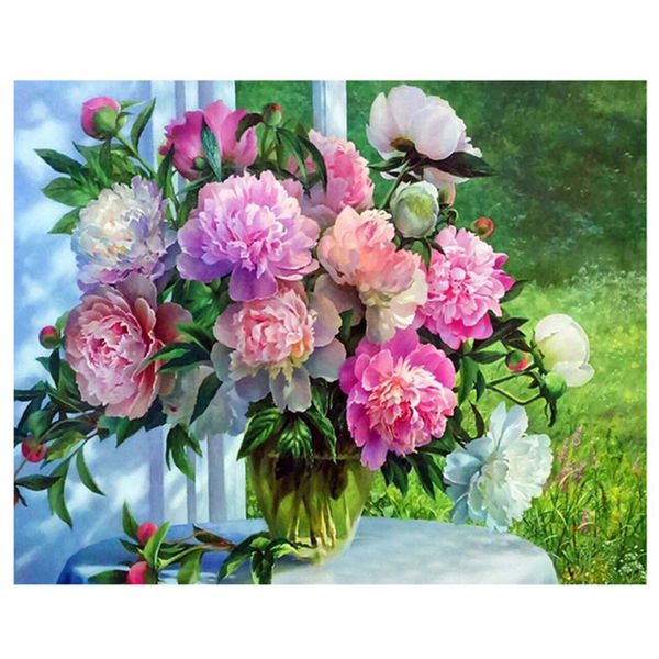 

embroidery flower gift cross stitch 5d pictures diamond painting diy crafts arts