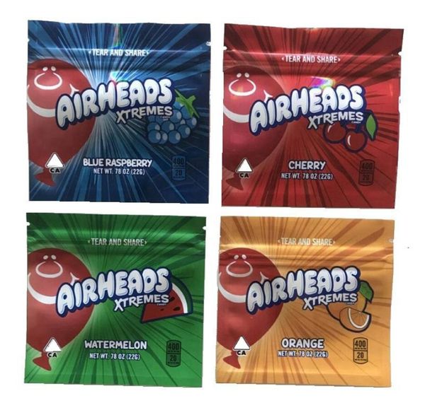 

types packaging edibles mylar proof 4 skittles empty 400mg airheads warheads bags edible smell xtremes candy mmj2010 pmvgm