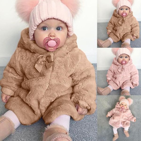 

kids coats jacket baby girl winter warm hooded fur fuzzy coat jacket cute cardigan outerwear fashion outfits warm costume m850#, Blue;gray