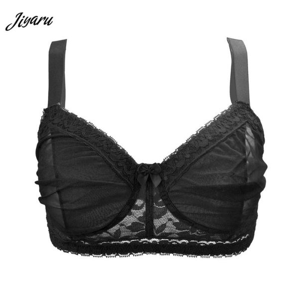 

pocket bra for crossdresser mastectomy bra shemale transgender lace fake boobs push up underwear women intimates, Red;black