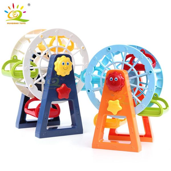 

blocks kids city size construction wheel big huiqibao toys children education diy early ferris model building duploed bricks yxlmui xhlove