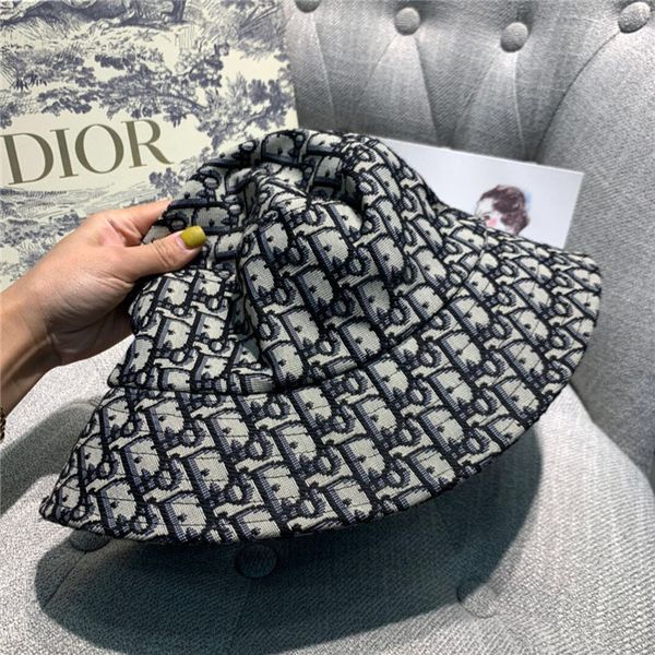 

classic letter bucket hats foldable cap fishing hunting fisherman beach sun visor sale folding man bowler hat, Blue;gray