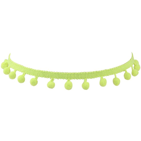 

solid clothes 20 yards fashion lace eco-friendly ball trim fringe ribbon hats