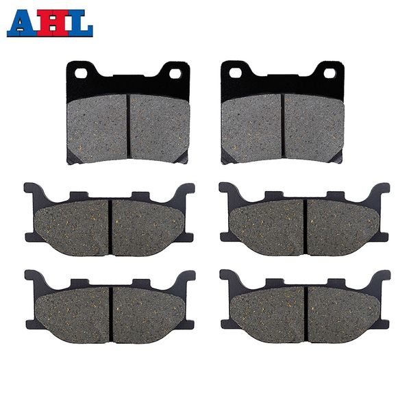

ahl motorcycle 3 pairs front and rear brake pads for xvs1100 dragstar 1999-2004 xvs 1100 a dragstar classic 2000-2007