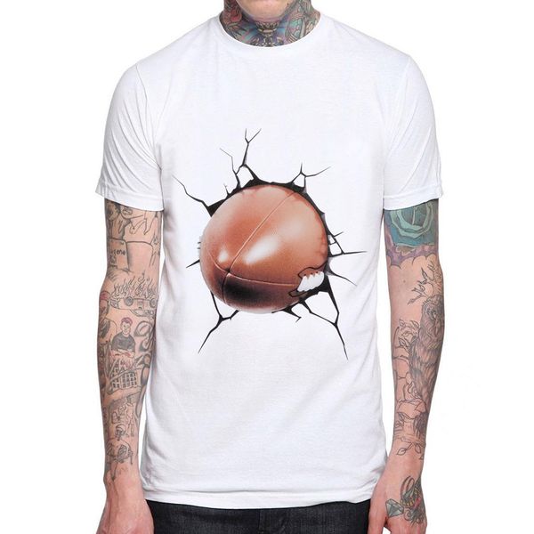 

men fashion 3d printing t-shirt men half sleeve cotton football pattern printed hipster mens casual man tee shirts