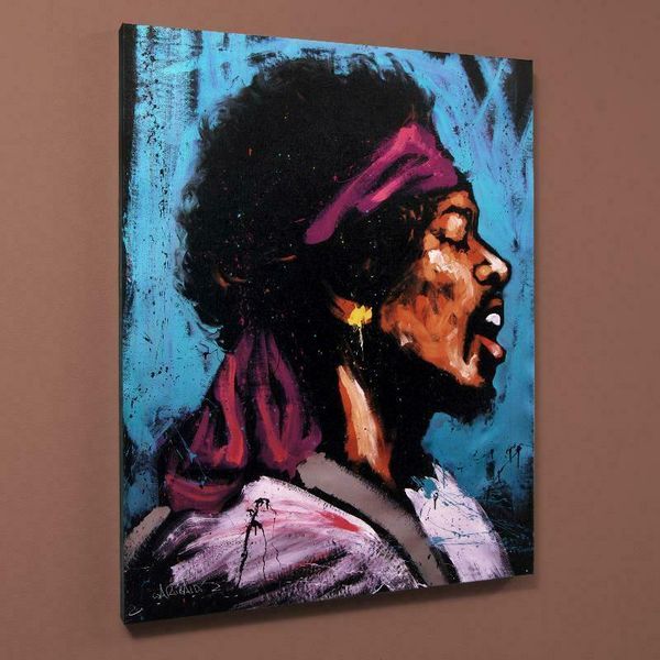 

david garibaldi jimi hendrix (бандана) домашнее украшение картины маслом на холсте стены искусства холст картины декор стены 200928