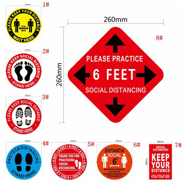 

floor marking tape please keep social distance indoor ground sticker distance marker keep your distance floor stickers pegatinas