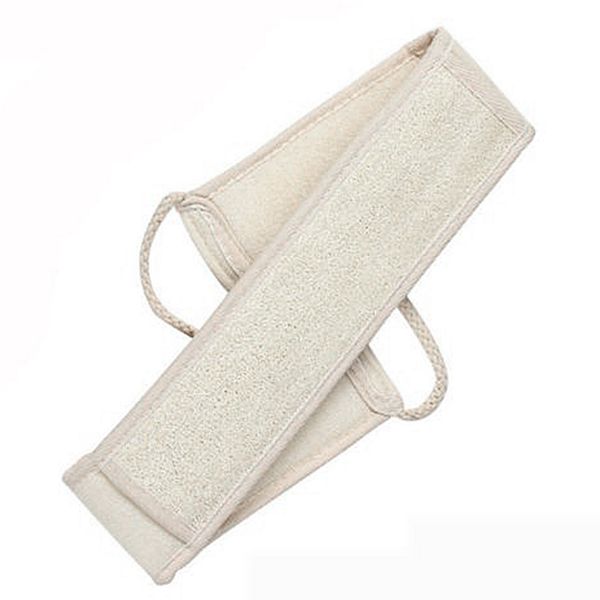 

fashion exfoliating loofah back strap bath shower body scrubber brush sponge