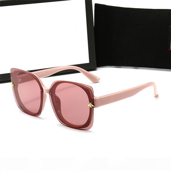 

stylish menswear designer polarized sunglasses for women's luxury little bee sunglasses uv400 sunglasses with original case, White;black