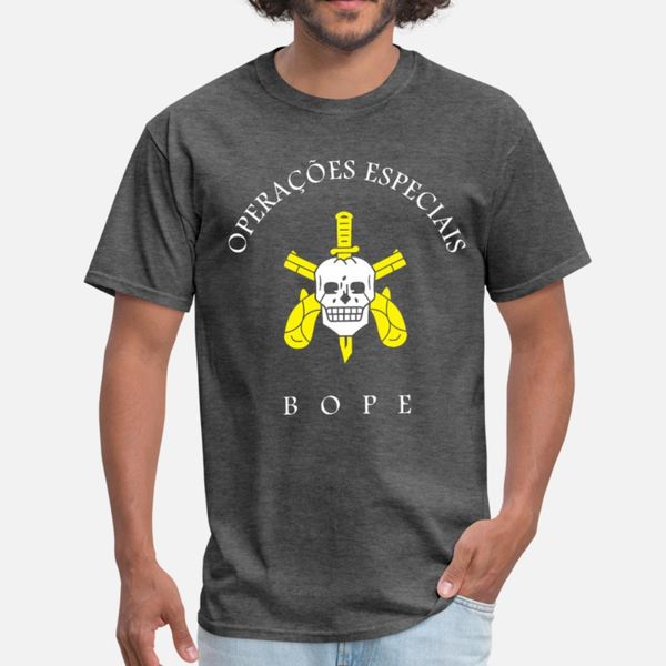 

bope brazilian police tactical unit t shirt men personalized short sleeve o-neck male sunlight casual spring autumn normal shirt