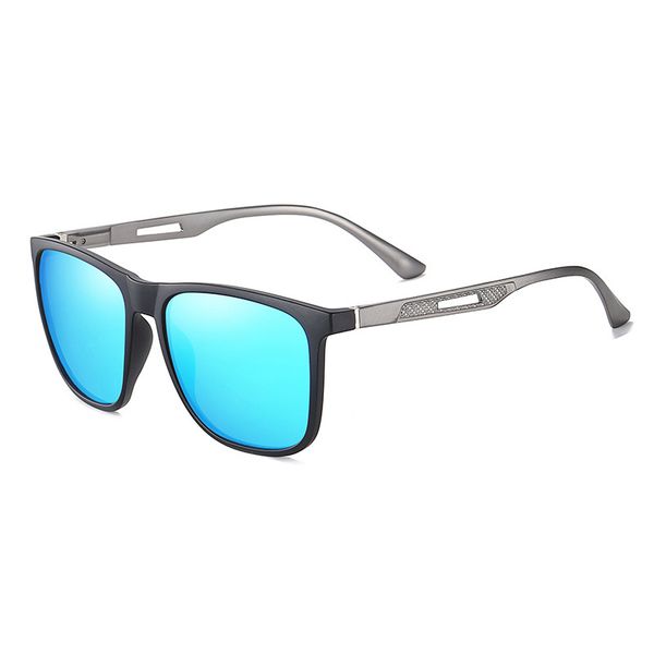 

2020 new square men's sunglasses women polarized sun glasses driving fishing uv400 goggle fishing driver for men luxury 3333, White;black