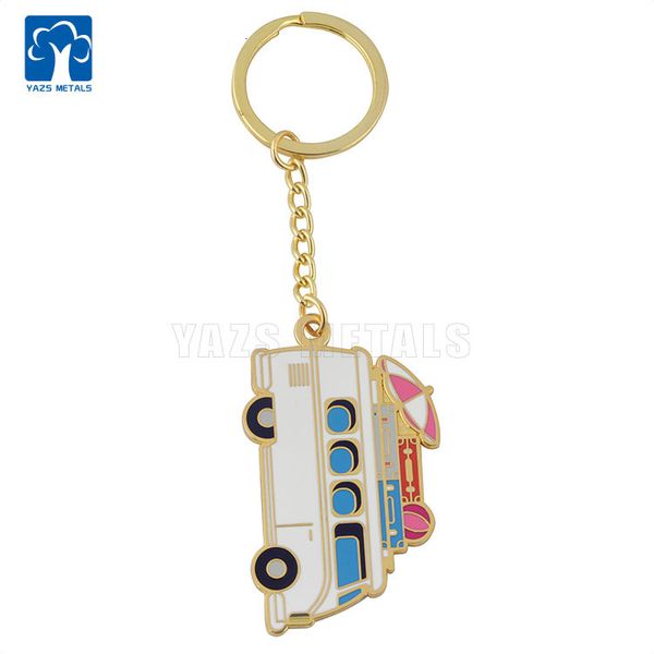

china factory professional fashion embossed key chain, Silver