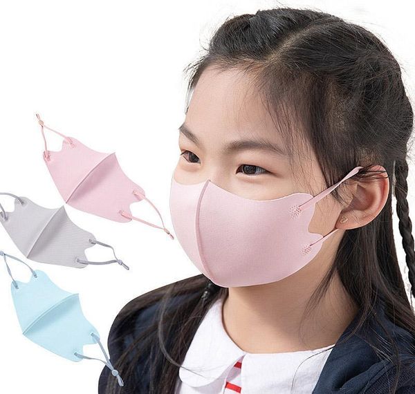 

cover washable black face kid dustproof masks anti-dust face ice silk kid shipping masks mask reusable dayupshop rhnii