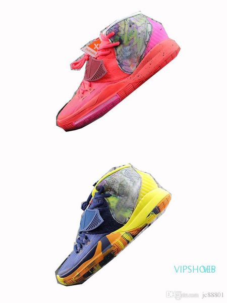 

2020 kyrie designer 6 grey ikhet cncpts x ep bhm pe luxury kyries 5 sneakers pre heat heal the world irving 5s men shoes mens trainers, Black