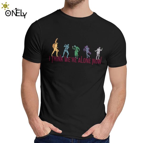 

soft slim umbrella academy i think we're t shirt men graphic print young style o-neck tee