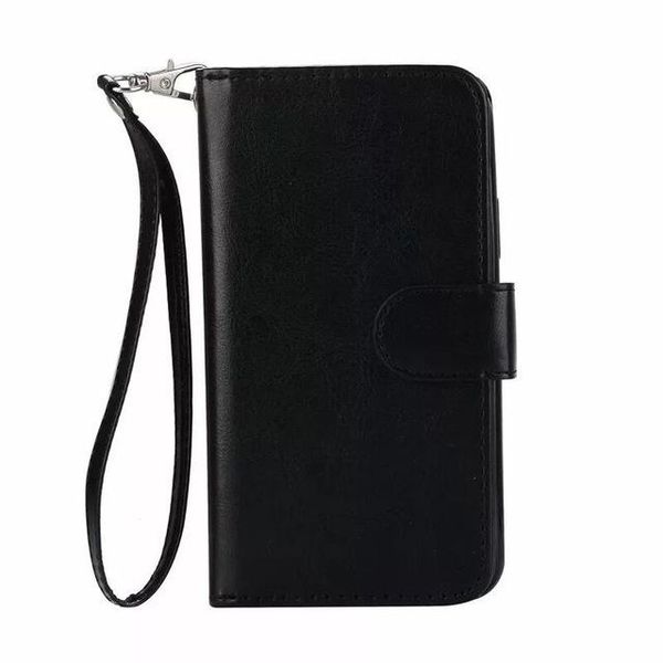 

2 in 1 mobile phone bags case for samsung galaxy note 9 note 8 s9 plus s8 s7 edge a6 plus 2018 luxury leather wallet case eemia