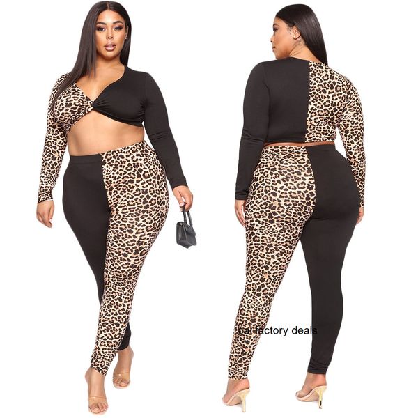 

f1002 women's clothing sets plus size women's digital printing slim fit stitching two-piece set, Gray