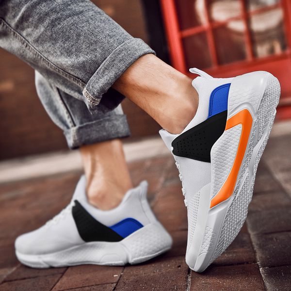 

2020 new running shoes men breathable air cushion mesh fitness walking shoes men trainers outdoor sport large size 46