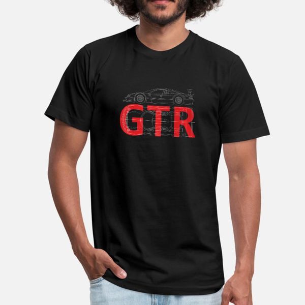 

racing car gtr t shirt men create cotton round collar letter interesting funny summer letters shirt