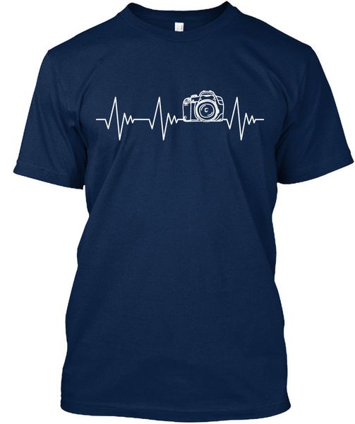 

2019 new pure cotton short sleeves hip hop fashion o-neck t shirt heartbeat p stylisches sleeveless t shirt