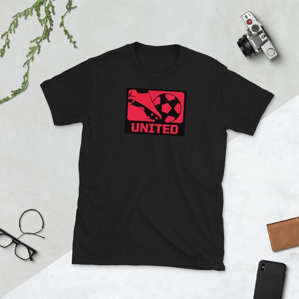 

d.c. united t shirt black and red retro mls soccer jersey