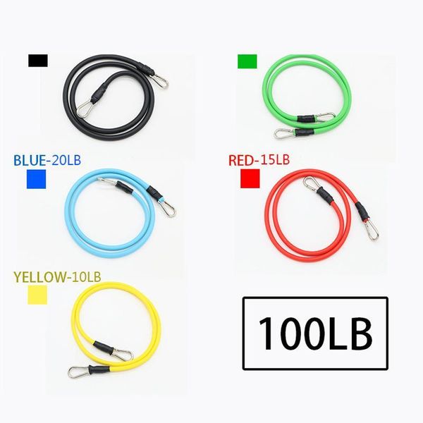 

bands strength up exercise yoga indooroutdoor 100lb resistance for fitness to gym set workout stackable bands bands kjyrb dhseller