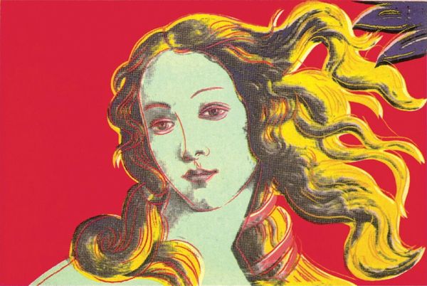 

birth of venus (red) by andy warhol painting art works home decoration oil paintings on canvas wall art pictures 200903