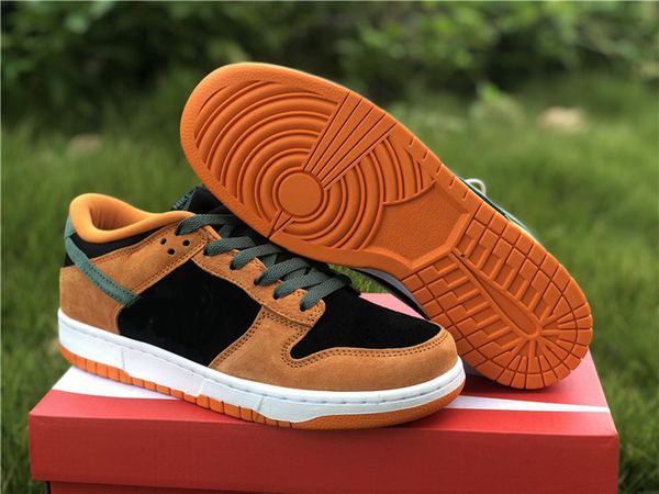 

authentic dunks low sp black ceramic nori men women outdoor skateboard shoes sports trainers sneakers with box drop shipping