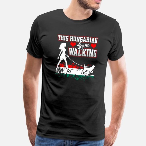 

this hungarian love walking t shirt men designing 100% cotton s-3xl pictures fitness authentic summer style formal shirt