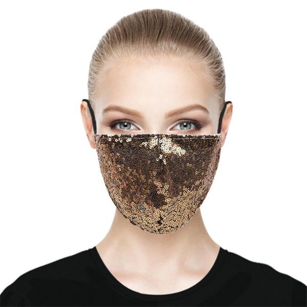 

bling bling fashion face mask cotton masks dust-proof washable reusable mask colorful lady masks dhl dhd962
